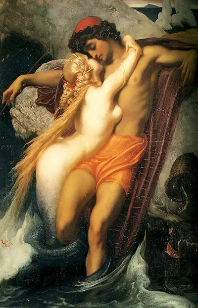The Fisherman and the Siren Frederic Leighton